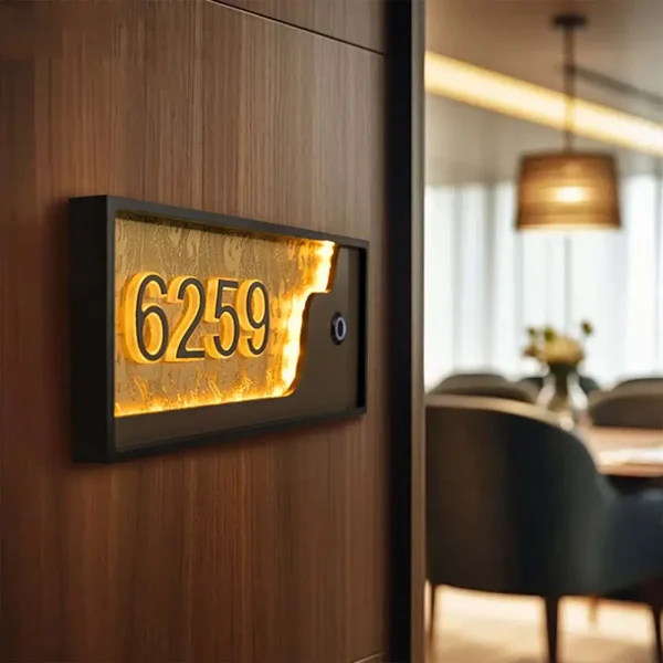 Números de casas em LED - Sinalização HOJE