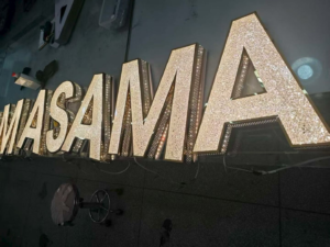 LED frontlit channel letters manufactured by custom sign company Tonight Sign
